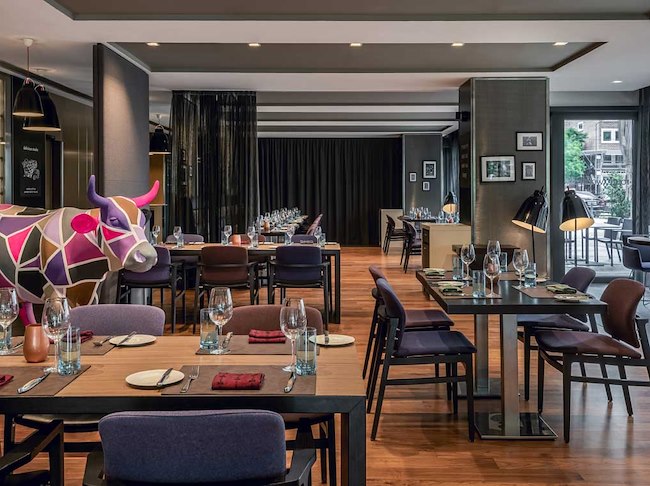 interior view of route twenty-six restaurant in zurich