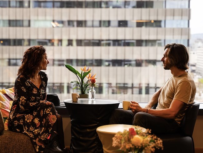 Hotel Room at Sheraton Zurich Hotel